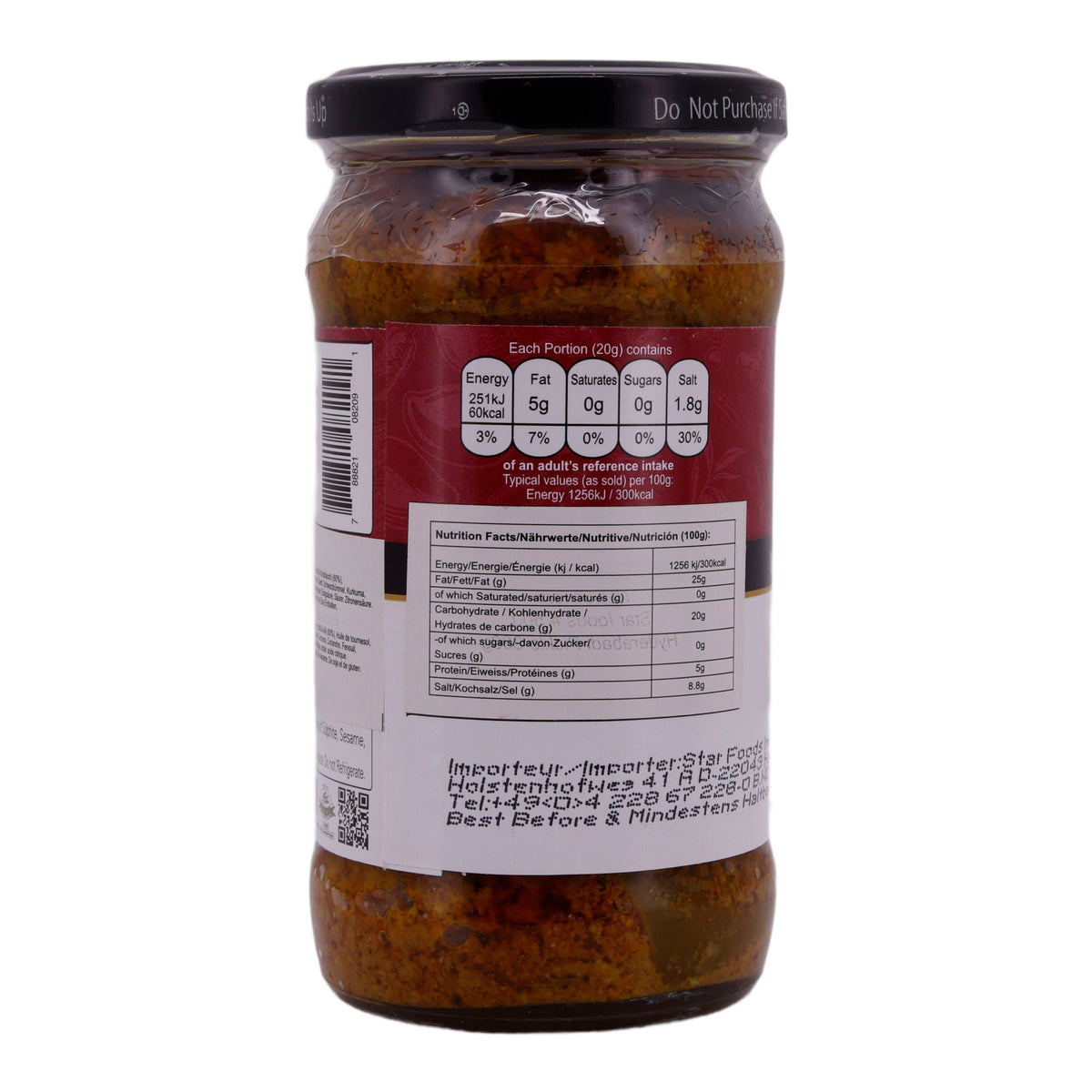 Eingelegtes Gemüse Shan | Hyderabadi Pickle | Scharf & würzig, eingelegt | 300g