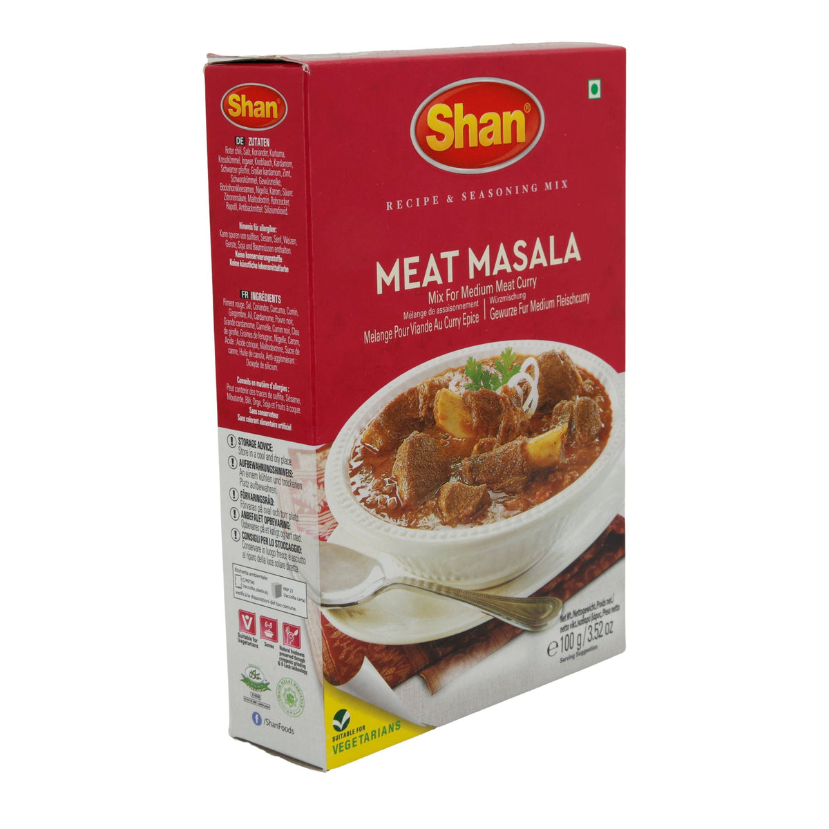 Gewürzmischung Shan | Meat Masala | Für Medium-Fleischcurry | 100 g