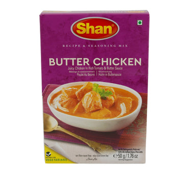 Gewürzmischung Shan | Butter Chicken | Für Huhn in Buttersauce | 50g SHAN