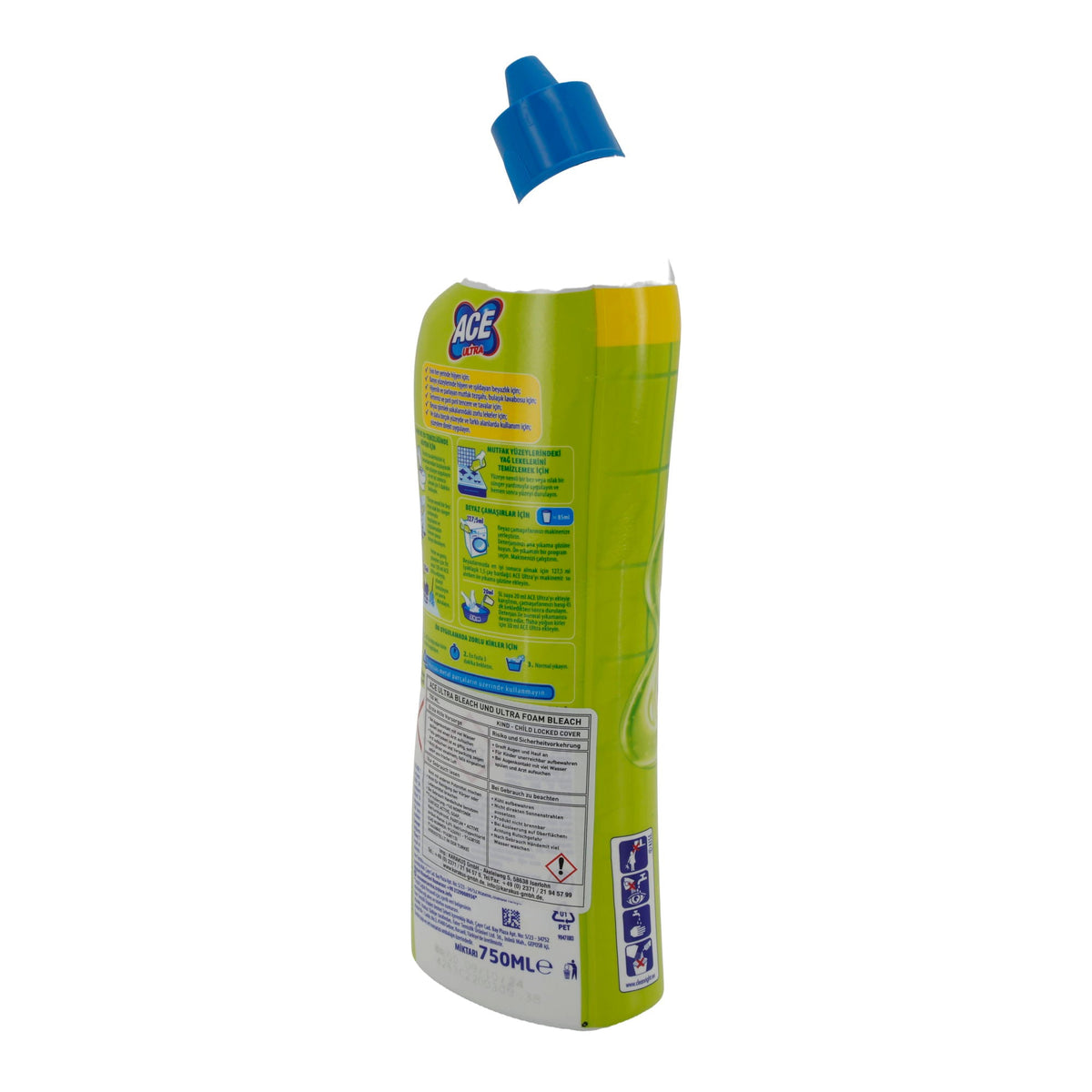 Bleichmittel Ace Ultra Konzentriertes Bleichmittel Zitrone | Bleichmittel | 750 ml ACE