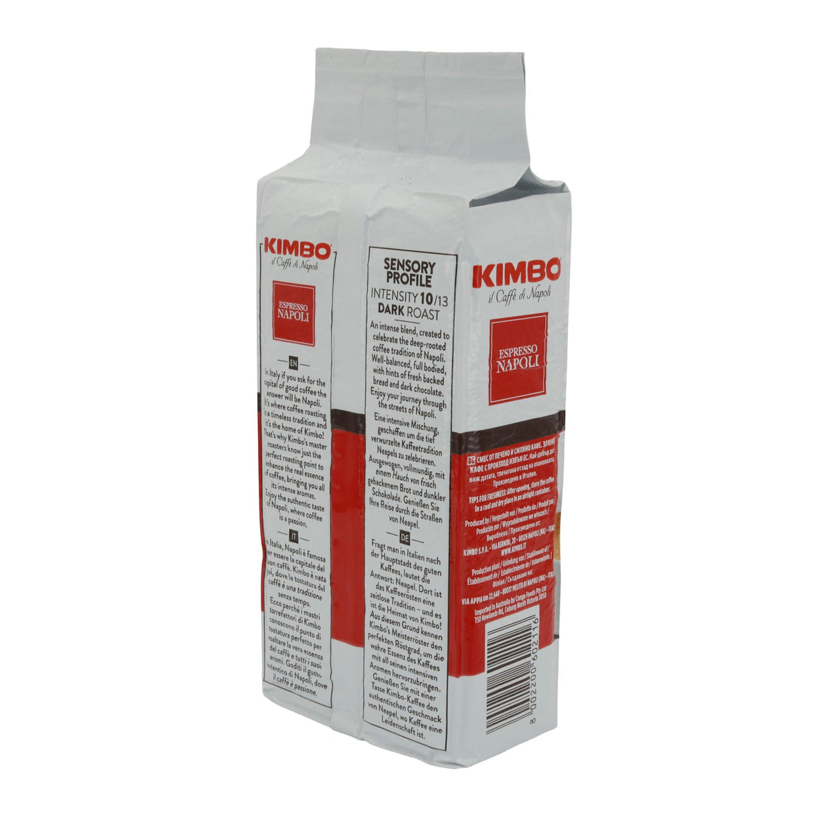 Espresso Kimbo | Napoli | Authentisch, neapolitanisch, intensive Aromen, dunkle Röstung | 250 g KIMBO