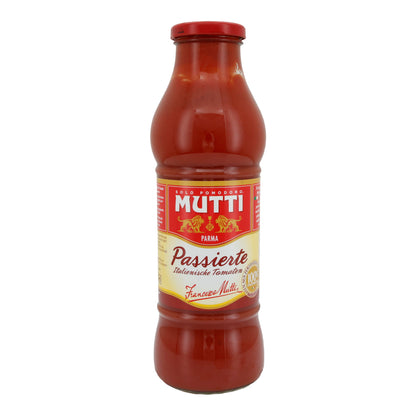 Gepureerde tomaten Mutti | Tomaten | Italiaans, uit Parma | 700 g