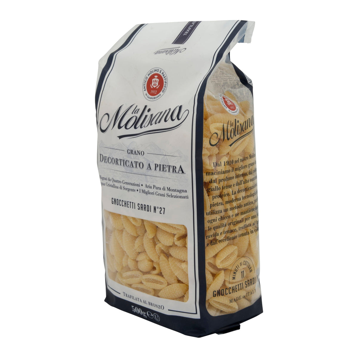 Pasta La Molisana | Gnocchetti Sardi N°27 | Traditionell italienisch | 500 g