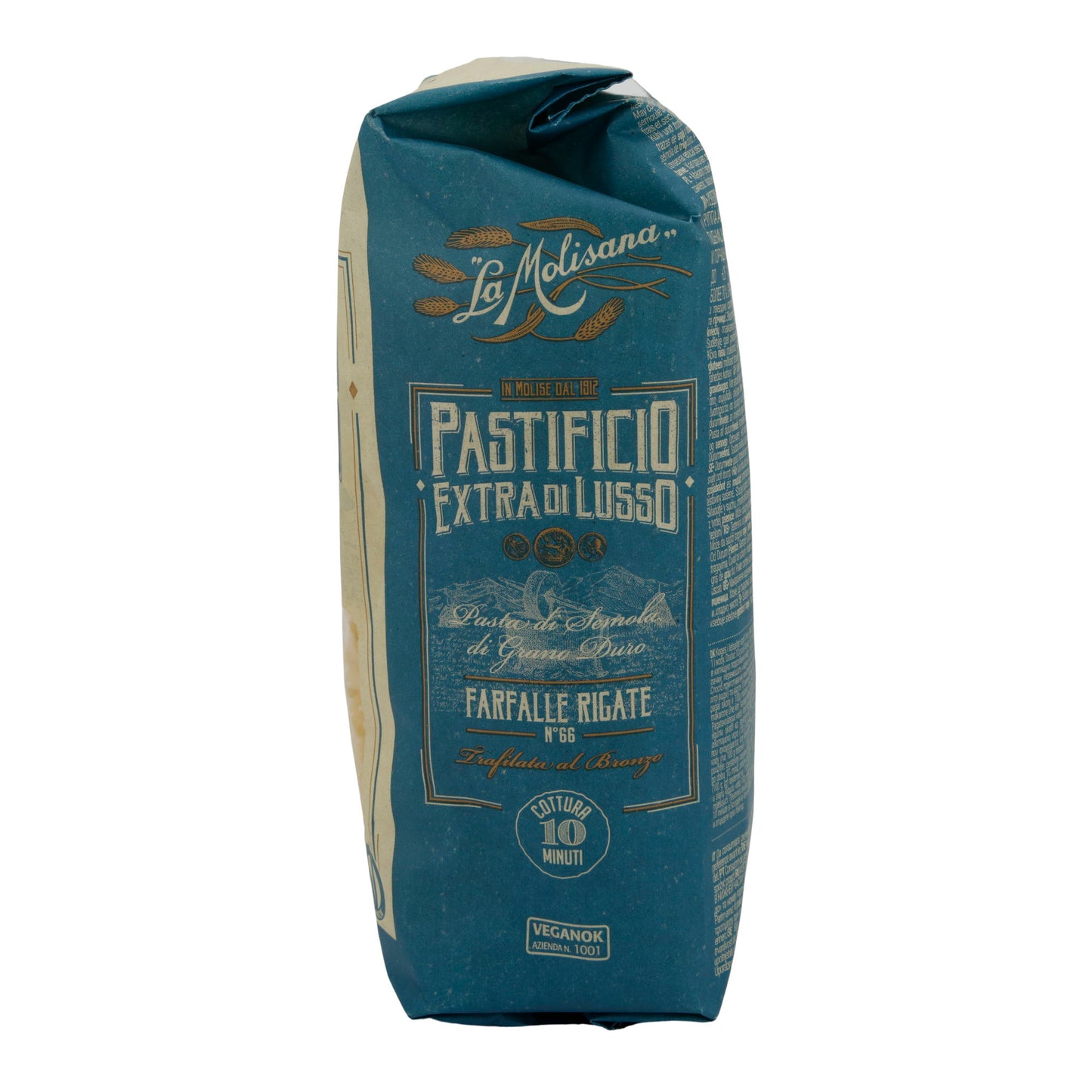 Farfalle Rigate La Molisana | Pasta Premium | Da Semola di Grano Duro | 500 g