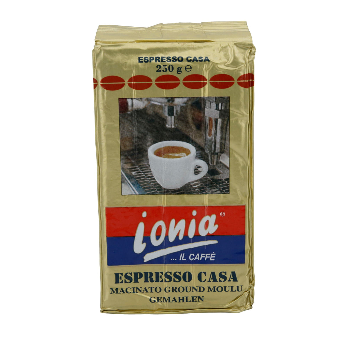 Espresso Ionia | Casa | Italienisch, gemahlen, authentisch | 250 g