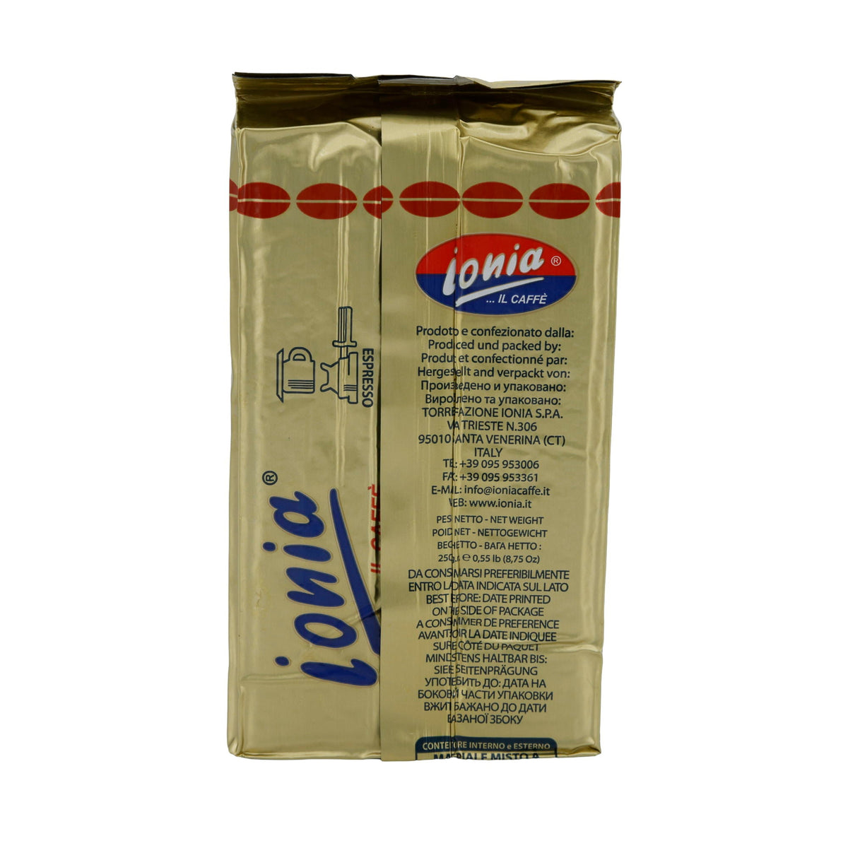 Espresso Ionia | Casa | Italienisch, gemahlen, authentisch | 250 g
