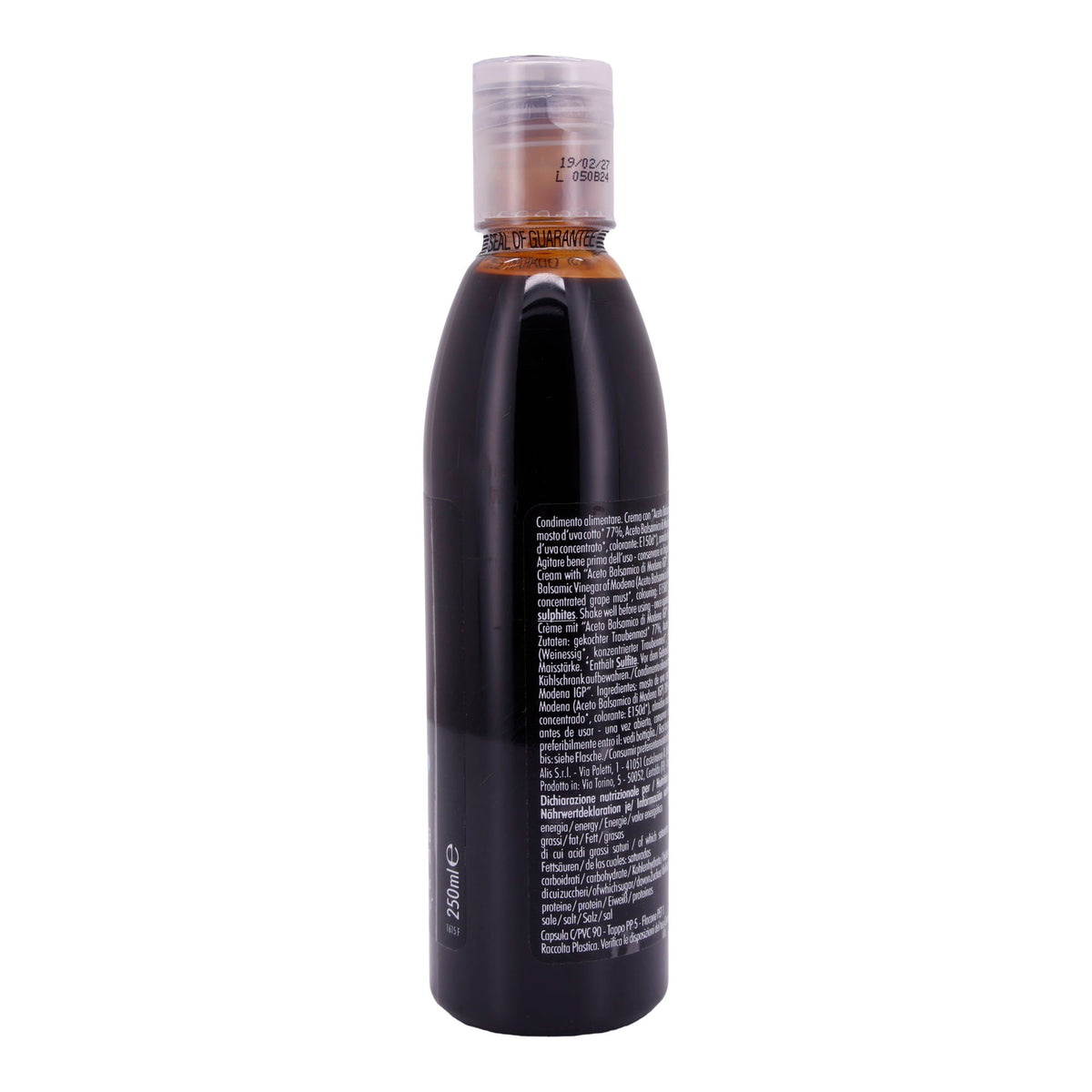 Balsamicocreme Casa Rinaldi | Crema con Aceto Balsamico di Modena IGP | Fein, vielseitig | 250 ml CASA RINALDI