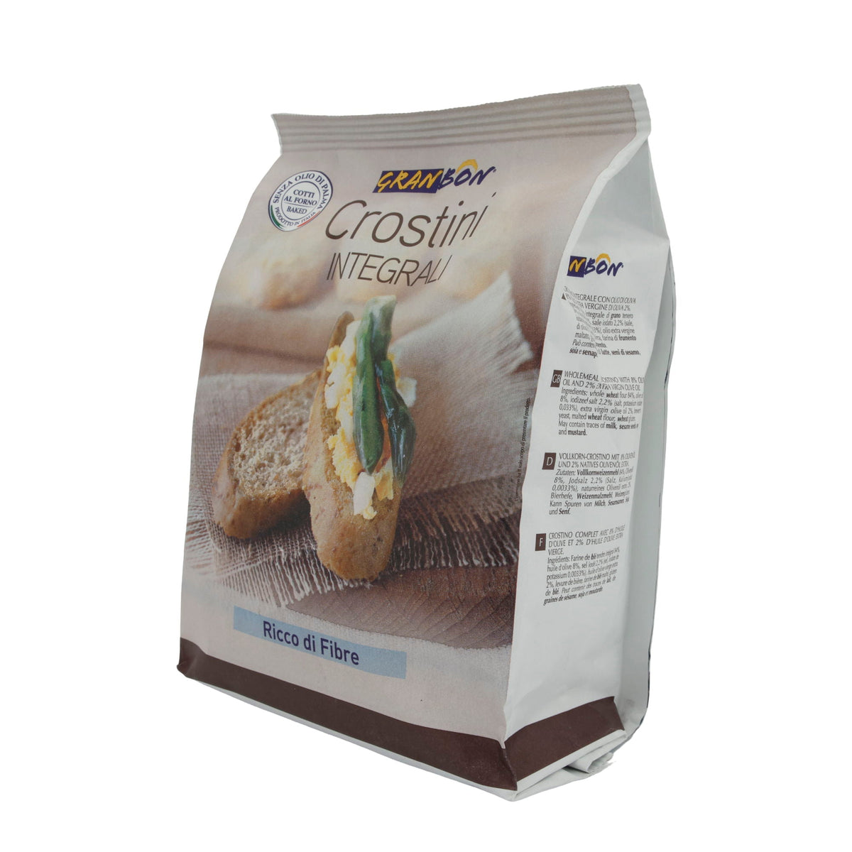 Crostini Granbon | Integrali | Vollkorn, mit Olivenöl | 200g GRAN BON