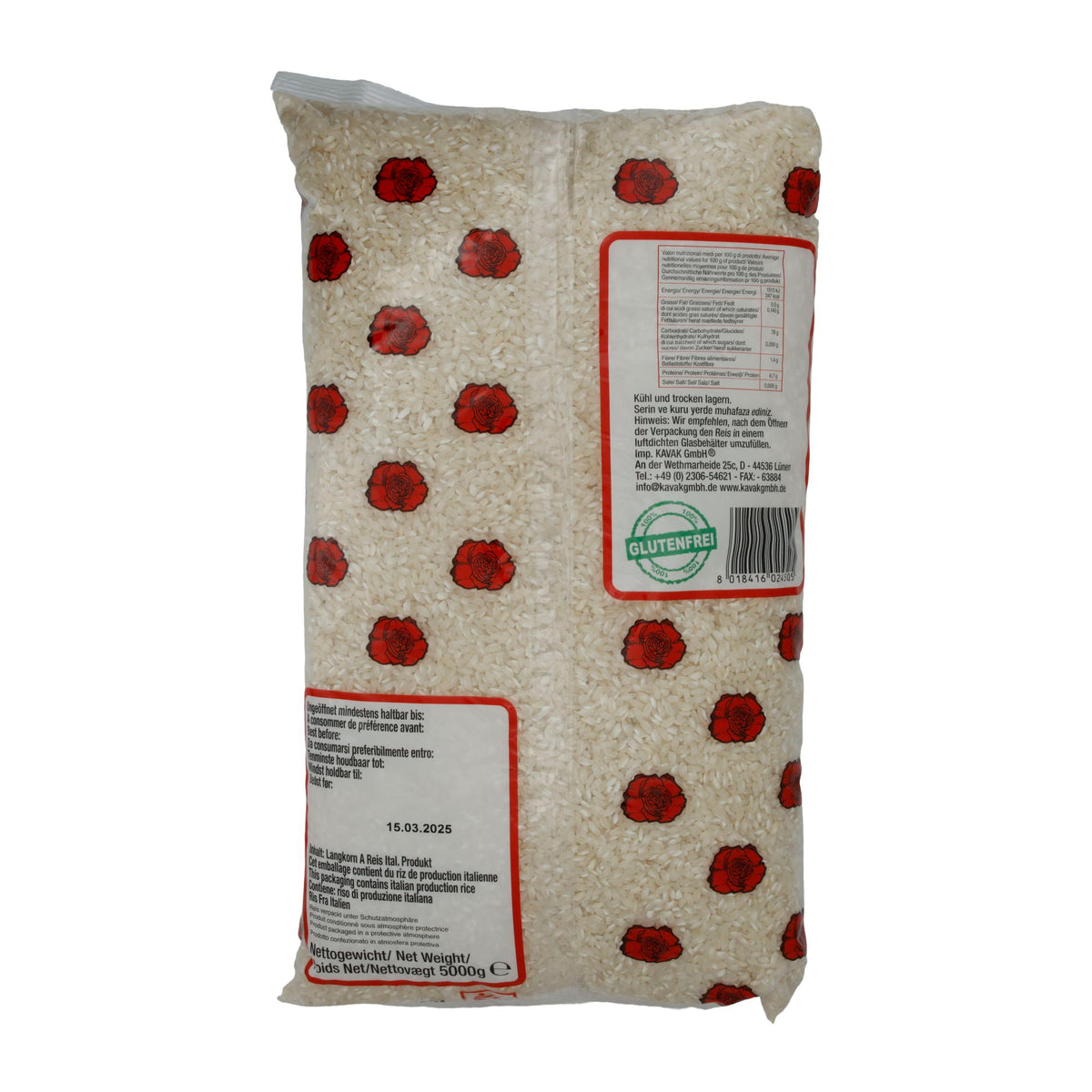 Reis Tosya Tipi | Goldkorn Reis | Hochwertiger Reis für orientalische Gerichte | 5000 g