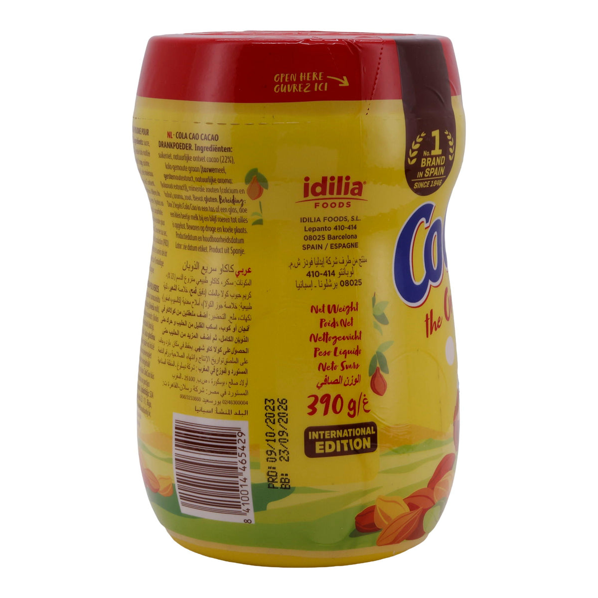 Kakaogetränk Cola Cao | Getränk | Original Pulver | 390 g