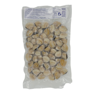 Muscheln Gelvigo | Vongole Venus cotte | Almeja del Pacífico intera cotta | Sacchetto da 1 kg (48/60 pezzi)