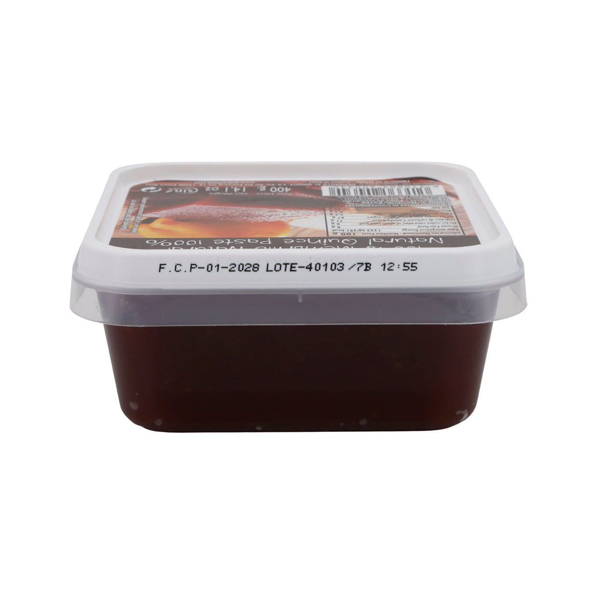 Membrillo Natural | Quittengeschmack | In Pastenform | 400 g EL QUIJOTE
