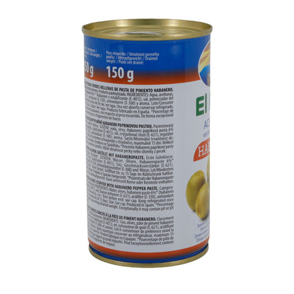 OLIJVEN GEVULD MET HABANERO 350G