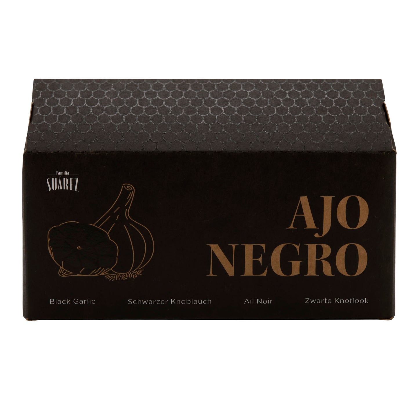 Schwarzer Knoblauch Ajo Negro Familia Suárez – 100 % natürlich (2 Knollen, Spanien)