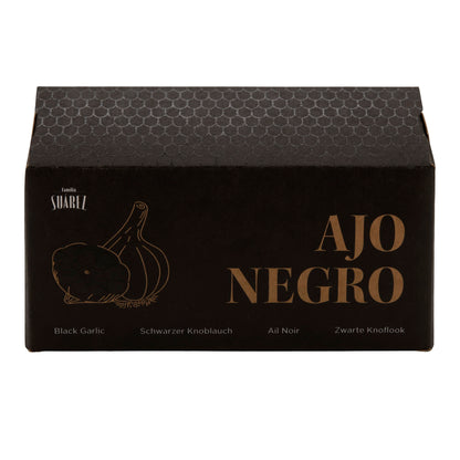 Schwarzer Knoblauch Ajo Negro Familia Suárez – 100 % natürlich (2 Knollen, Spanien)