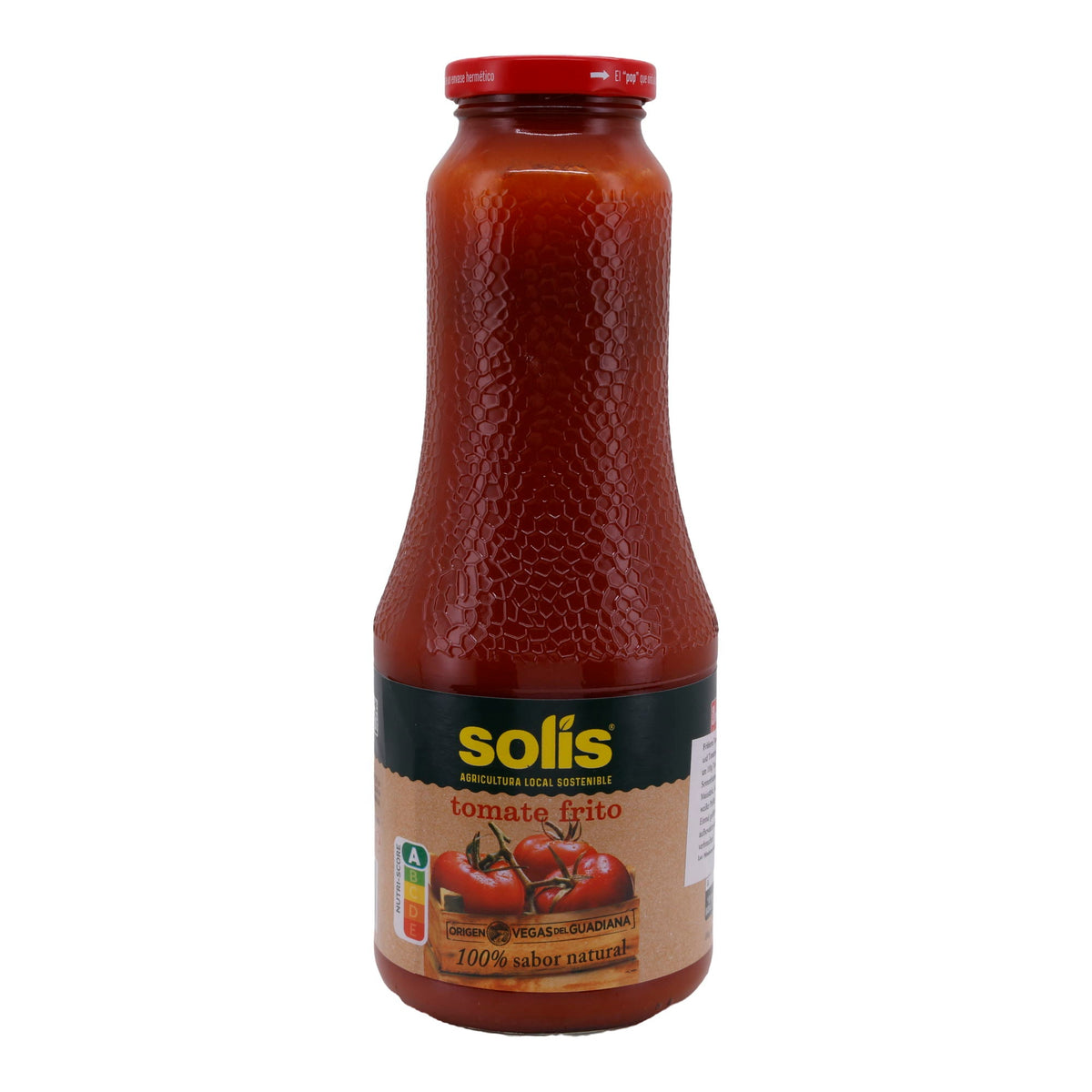 Tomatensauce Frito, Solís | Traditionelle spanische frittierte Tomatensauce | Aus sonnengereiften Tomaten | 725g