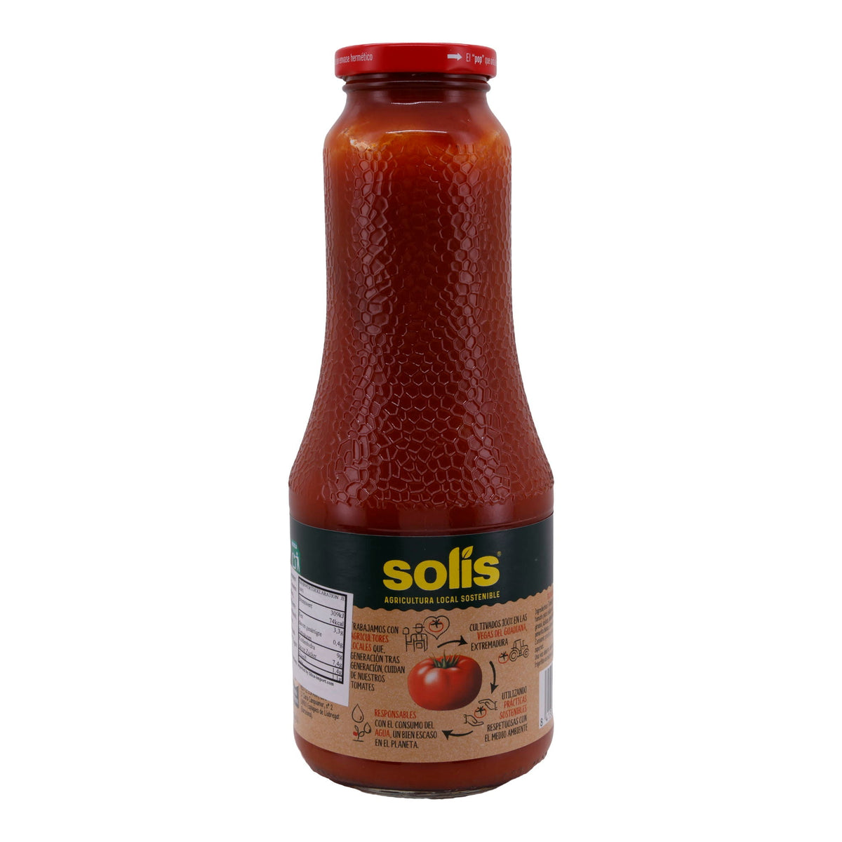 Tomatensauce Frito, Solís | Traditionelle spanische frittierte Tomatensauce | Aus sonnengereiften Tomaten | 725g