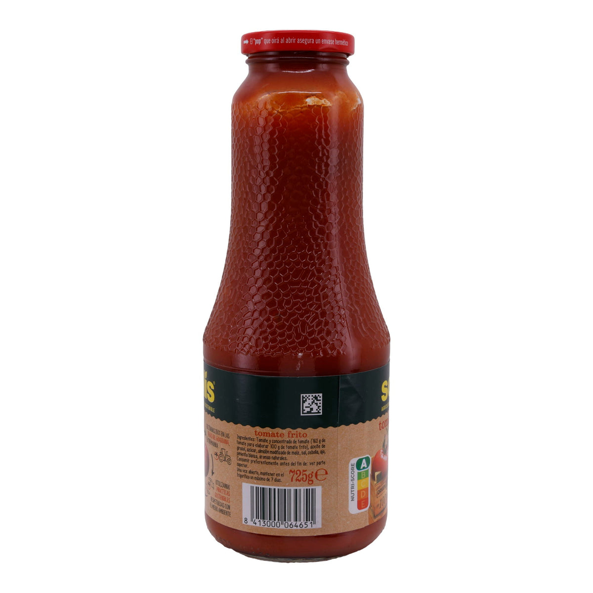 Tomatensauce Frito, Solís | Traditionelle spanische frittierte Tomatensauce | Aus sonnengereiften Tomaten | 725g
