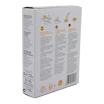 Vanilya pudingi Natillas Kreması tarçınlı | Glutensiz | 20 Porsiyon