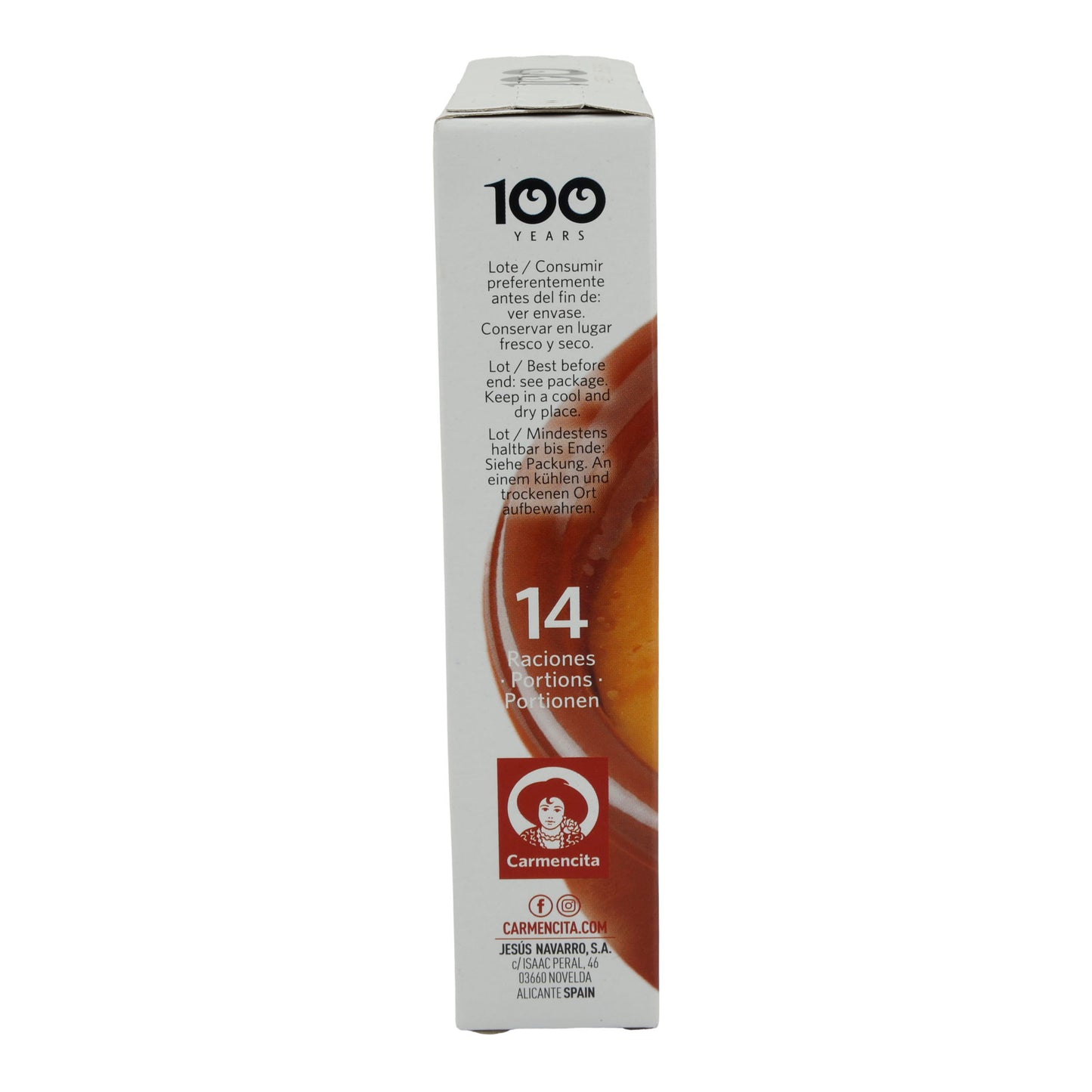 Carmencita Crema Catalana – Catalan Cream Powder – Gluten-Free, for 14 Servings (56 g)
