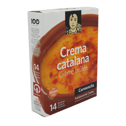 Creme brulée Carmencita | Crema Catalana Pulver | Katalanische Creme, glutenfrei, 14 Portionen (56 g)