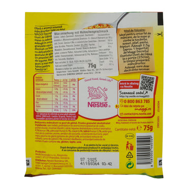 Würzmittel Maggi Secretul Gustului | Hühnergeschmack | Intensiver Geschmack für Gerichte | 75 g