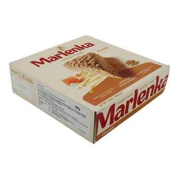 Kuchen Marlenka | Honigkuchen Classic | Armenisch, Schichtkuchen mit Honig & Creme | 800 g MARLENKA