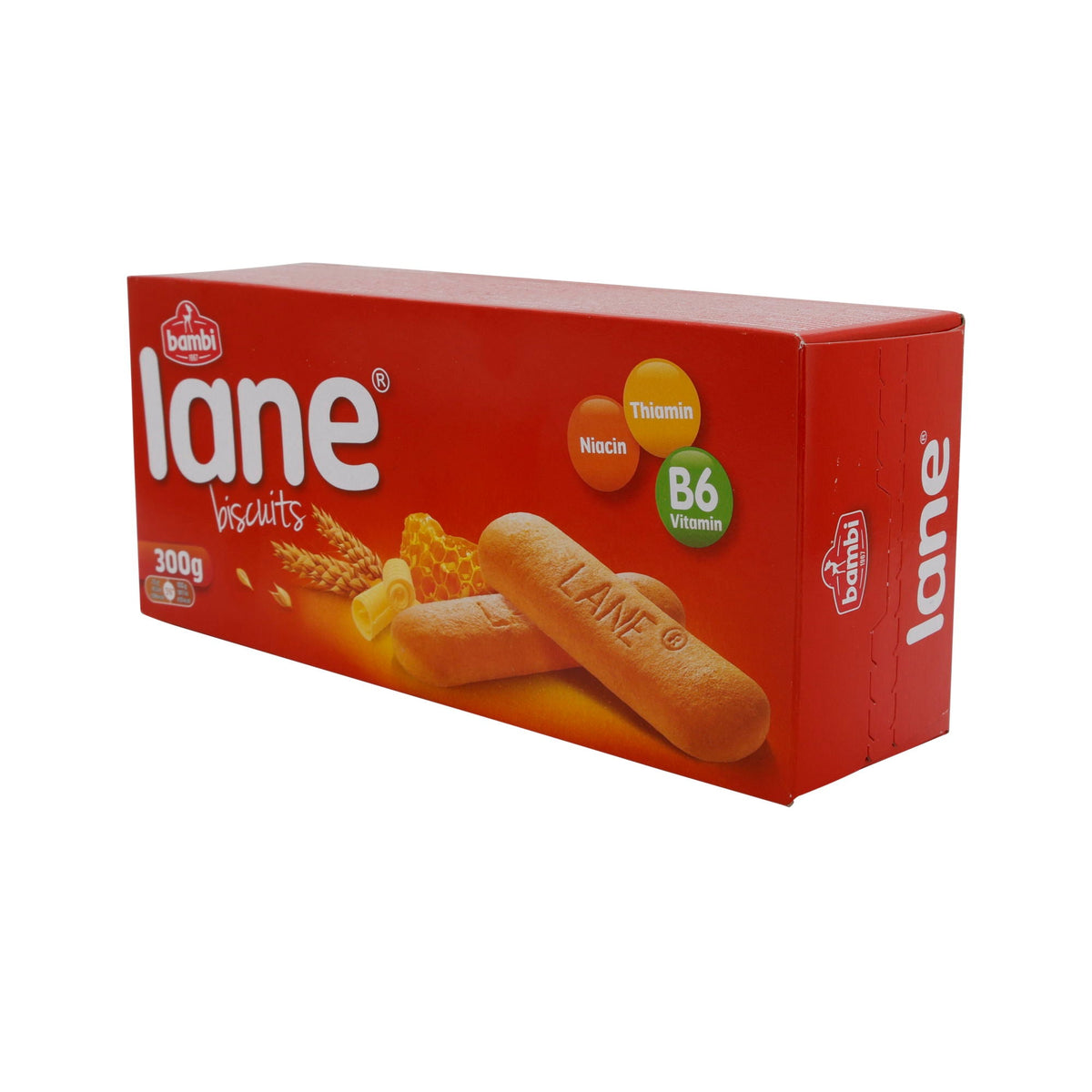 Biskuitkekse Bambi Lane | Kekse | Mit Vitamin B6, Niacin und Thiamin | 300 g BAMBI