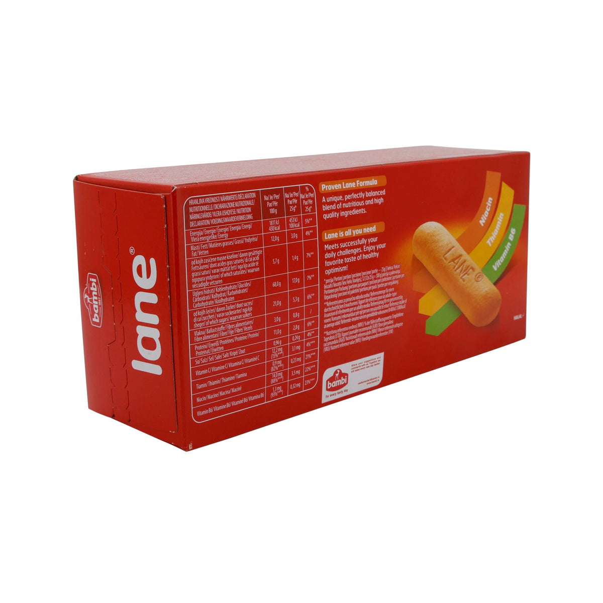 Biskuitkekse Bambi Lane | Kekse | Mit Vitamin B6, Niacin und Thiamin | 300 g BAMBI