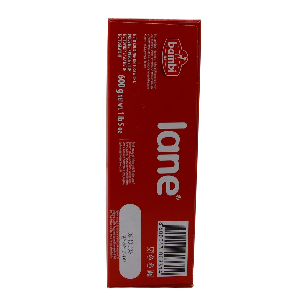Kekse Bambi Lane | Biskuit Kekse | Klassisch | 600 g