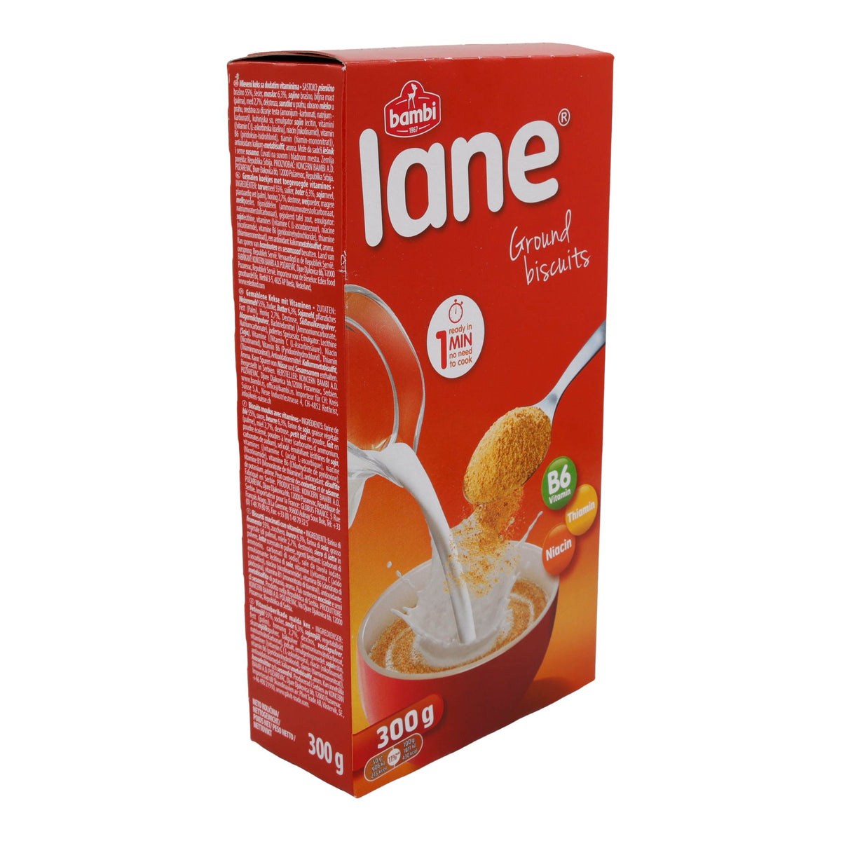 Ground Biscuits Bambi Lane | Fein gemahlene Kekse | Vielseitig verwendbar | 300 g
