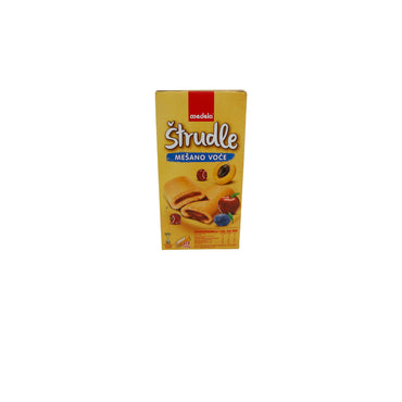 Strudel Medela | Štrudle Mešano Voće | Mit gemischtem Fruchtgeschmack (Pflaume, Apfel, Kirsche, Aprikose) | 12 Stück (240 g)