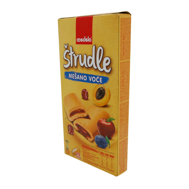 Strudel Medela | Štrudle Mešano Voće | Mit gemischtem Fruchtgeschmack (Pflaume, Apfel, Kirsche, Aprikose) | 12 Stück (240 g)