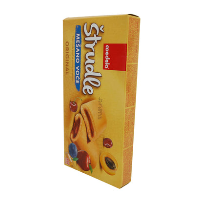 Strudel Medela | Štrudle Mešano Voće | Mit gemischtem Fruchtgeschmack (Pflaume, Apfel, Kirsche, Aprikose) | 12 Stück (240 g)