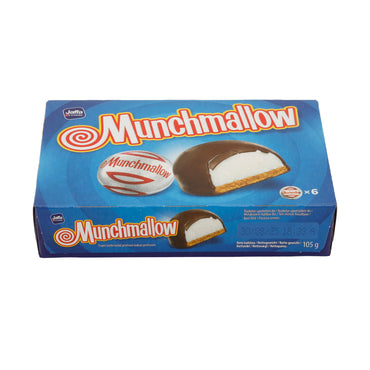 Munchmallow Jaffa | 6x Kekse mit Marshmallowfüllung | 105 gr