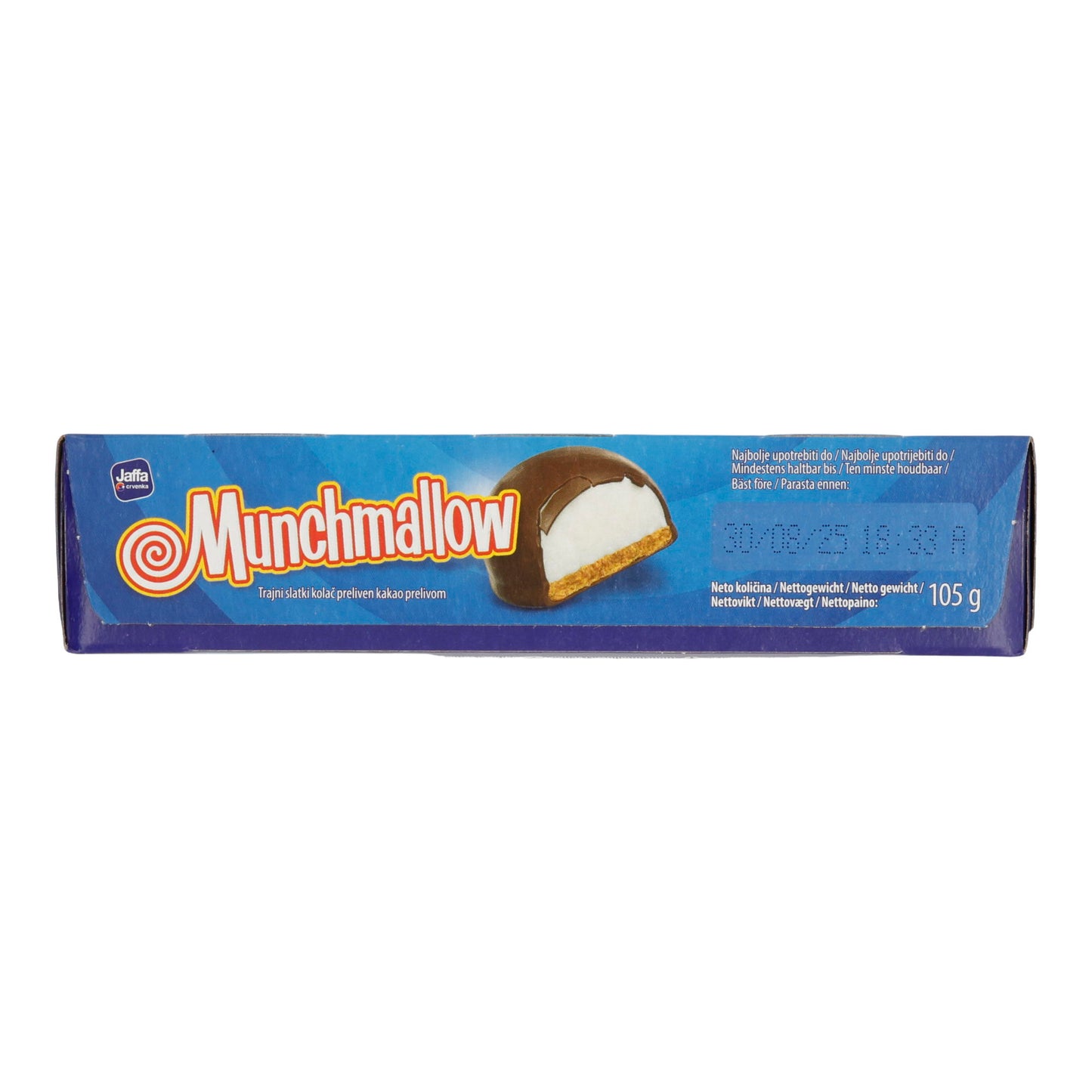 Munchmallow Jaffa | 6x Kekse mit Marshmallowfüllung | 105 gr