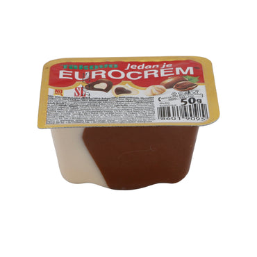 Hazelnoot-cacaocrème Takovo | Eurocrem | Tweekleurig | 50 g