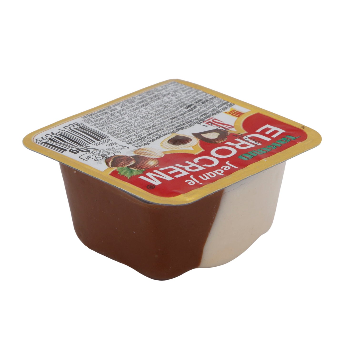 Fındık-Kakao Kreması Takovo | Eurocrem | İki Renkli | 50 g