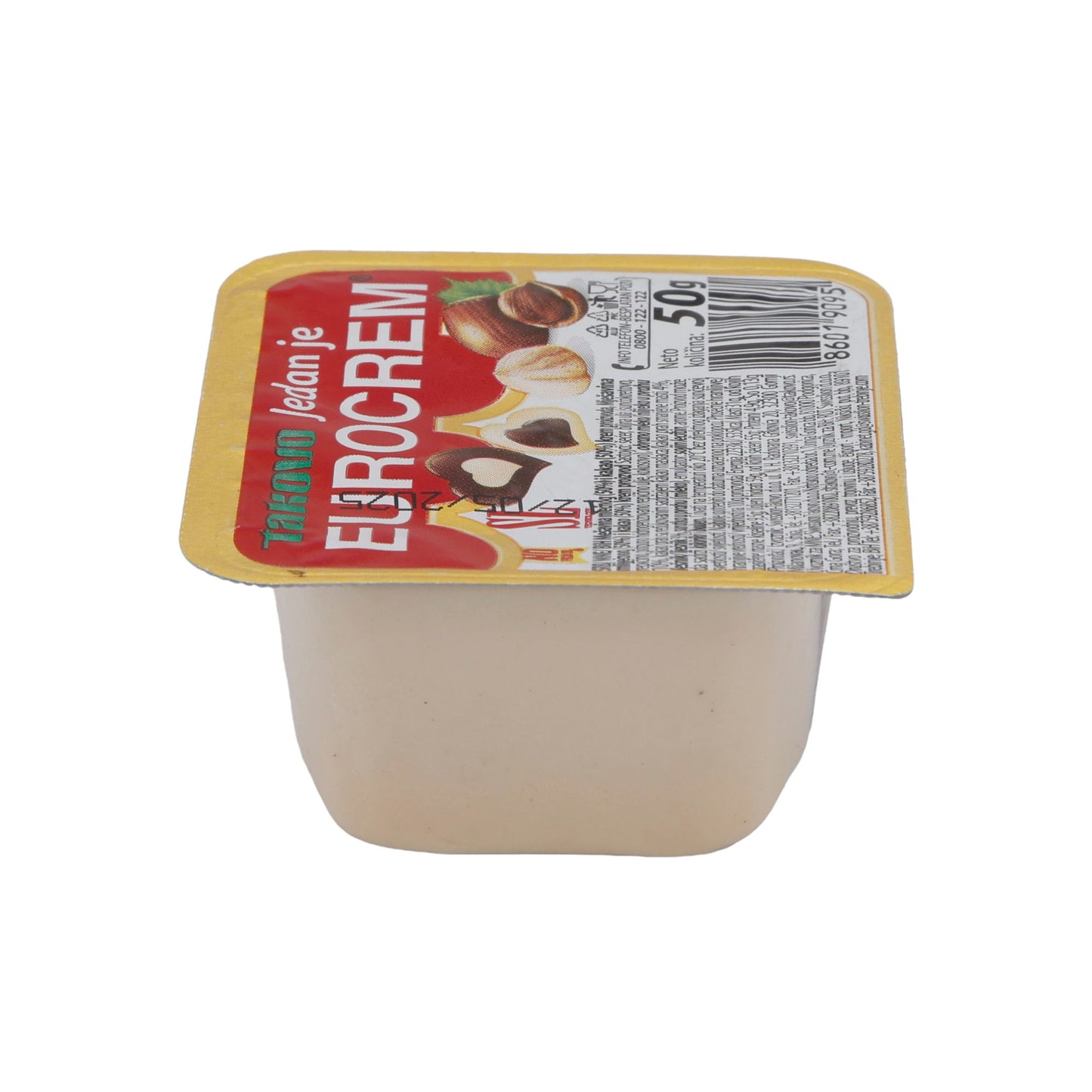 Fındık-Kakao Kreması Takovo | Eurocrem | İki Renkli | 50 g