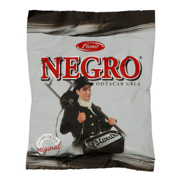Kräuterbonbons Pionir | Negro Hustenbonbons | Mit Menthol | 100 g PIONIR