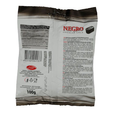 Kruidenbonbons Pionir | Negro Hoestbonbons | Met Menthol | 100 g