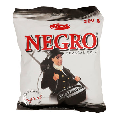 Pionir Negro, „Odžačar grla“