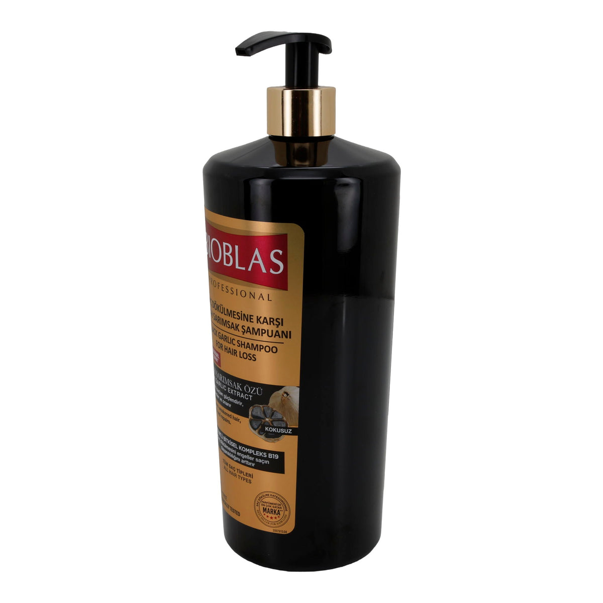 Shampoo Bioblas Professional | Haarshampoo | Mit schwarzem Knoblauch | 1000 ml BIOBLAS