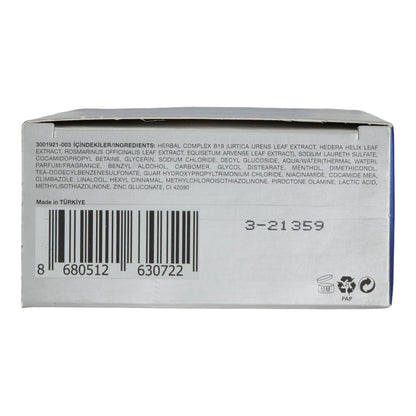 Bioblas Erkekler İçin Şampuan | Kepek ve Saç Dökülmesine Karşı Mentollü | 360 ml