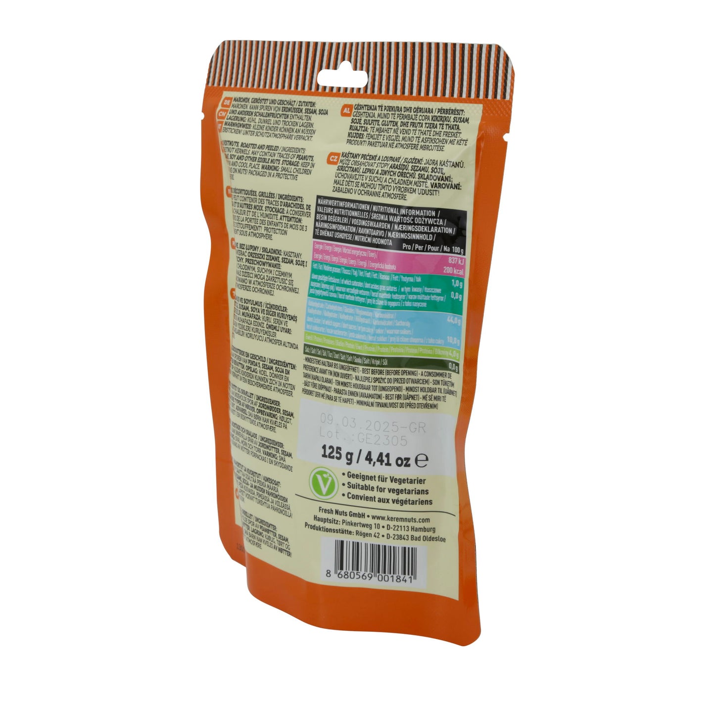 Maronen Kerem | Nocciola | Tostata e sgusciata | 125g