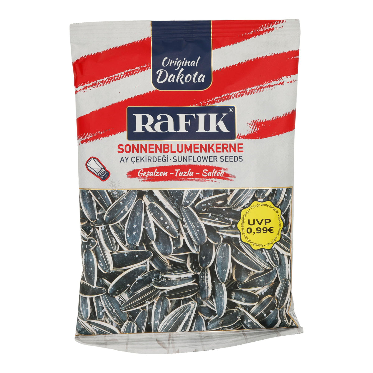 Sonnenblumenkerne Rafik | Gesalzen | in Schale | 150 g Beutel