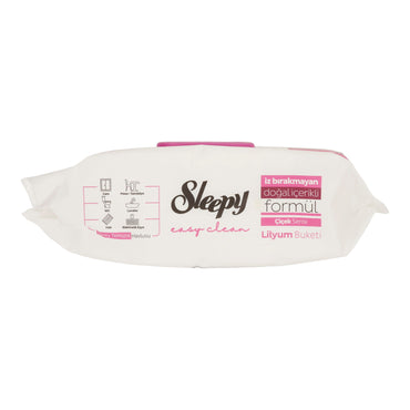 Reinigungstücher Sleepy Easy Clean Lila | Feuchttücher für Oberflächen | 100 Stück SLEEPY