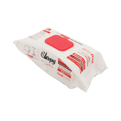 Reinigungstücher Sleepy Easy Clean | Feuchttücher Rot für Oberflächen | 100 Stück