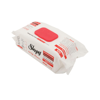 Reinigungstücher Sleepy Easy Clean | Feuchttücher Rot für Oberflächen | 100 Stück