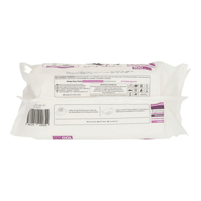Sleepy Easy Clean Oberflächenreinigungstücher Orchideengarten | Feuchte Reinigungstücher | 100 Stück